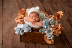 How a Newborn Photographer Pairs Props with Baby’s Personality
