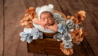 How a Newborn Photographer Pairs Props with Baby’s Personality